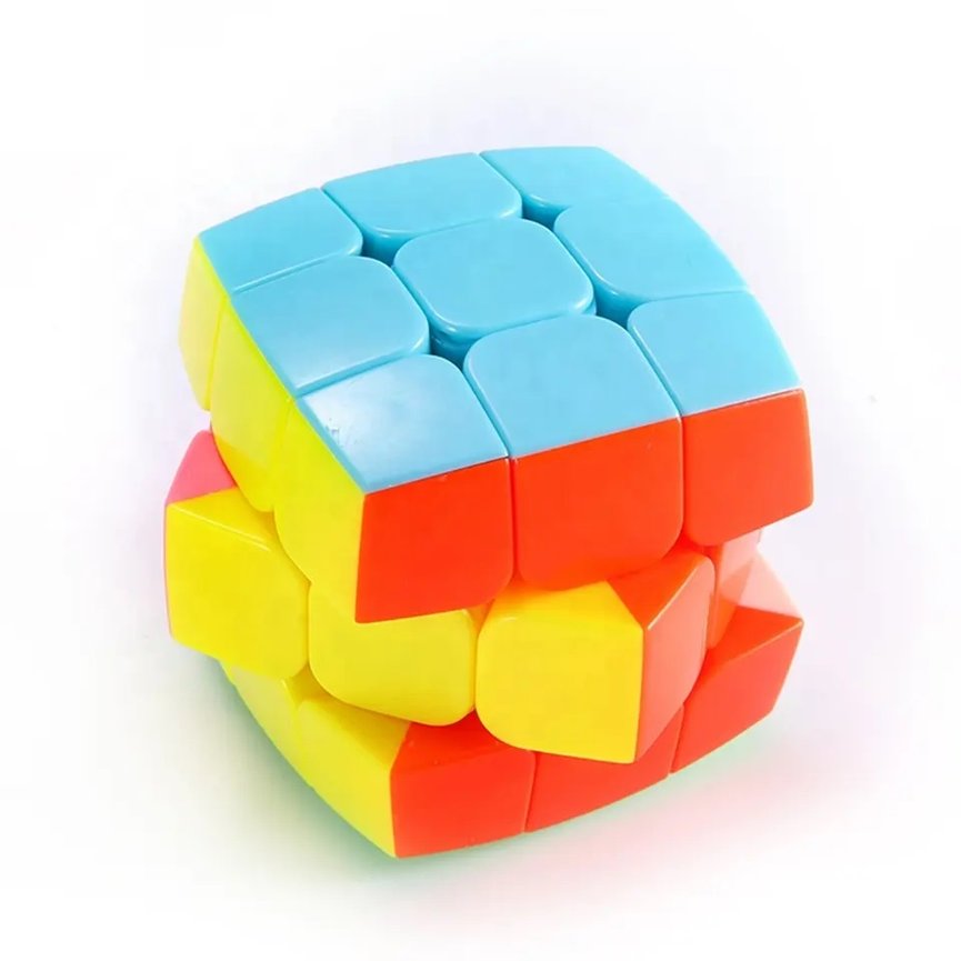 Cubo Magico Arredondado 3x3x3 5,5cm 99 Toys