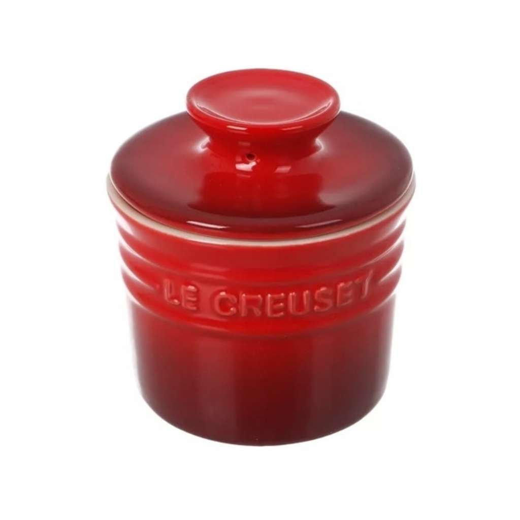 Pote Para Manteiga Le Creuset Vermelho Camicado