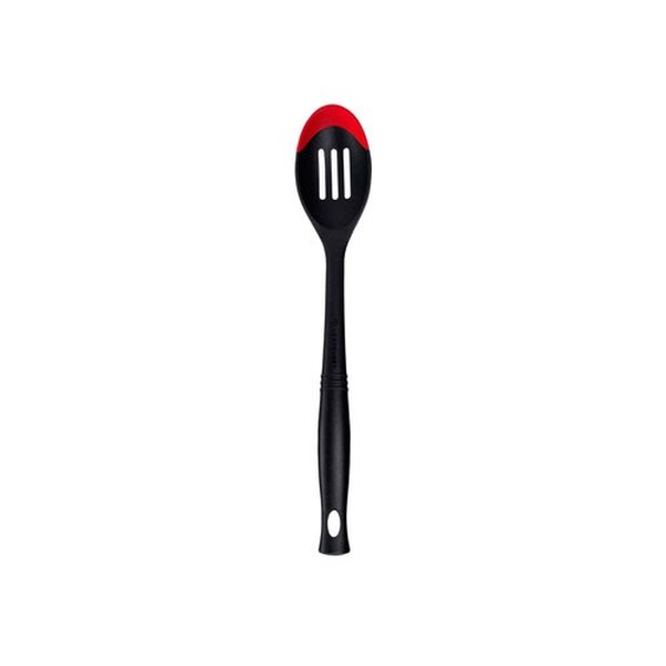 Mestolo Bimateriale Le Creuset – Testa In Nylon E Silicone Flessibile – Rosso Ciliegia, Resistente Al Calore 482°C - 3