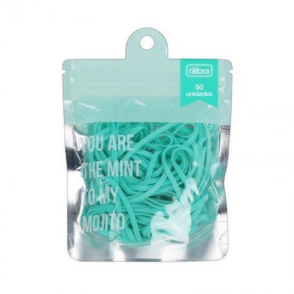 Elástico Colorido Aqua Bag Tilibra C/50