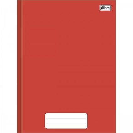 Caderno Brochura Cd Pepper 80 Folhas Vermelho