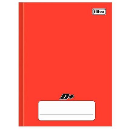 Caderno Brochura Cd D+ Tilibra 96 Folhas Vermelho