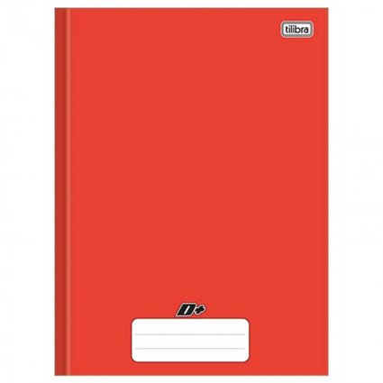 Caderno Brochura Cd D+ 48 Folhas Vermelho