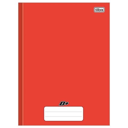 Caderno Brochurao Cd Mais+ 48 Folhas Vermelho