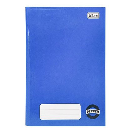 Caderno Brochurão Cd Pepper 60 Folhas Azul