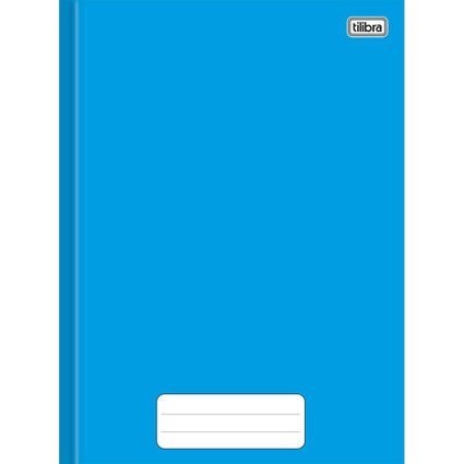 Caderno Brochurão Cd Pepper 80 Folhas Azul