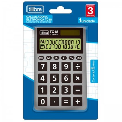 Calculadora Tilibra Tc18