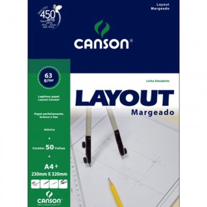 Bloco Layout A4 Canson