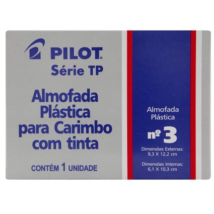 Almofada Para Carimbo Pilot Nº3 Azul