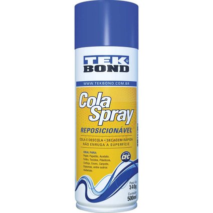 Cola Spray Reposicionavel Tekbond Atb 500ml