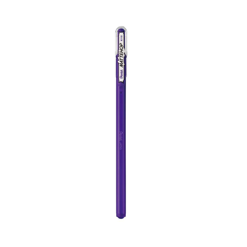 Pentel Mattehop 1.0 mm Gel Pen - Violet