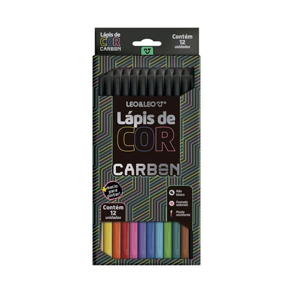 Lápis De Cor Faber Castell Supersoft C/12 Cores Neon E Pastel UNICO