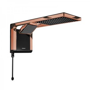 chuveiro lorenzetti acqua duo ultra eletronico preto rose gold 1