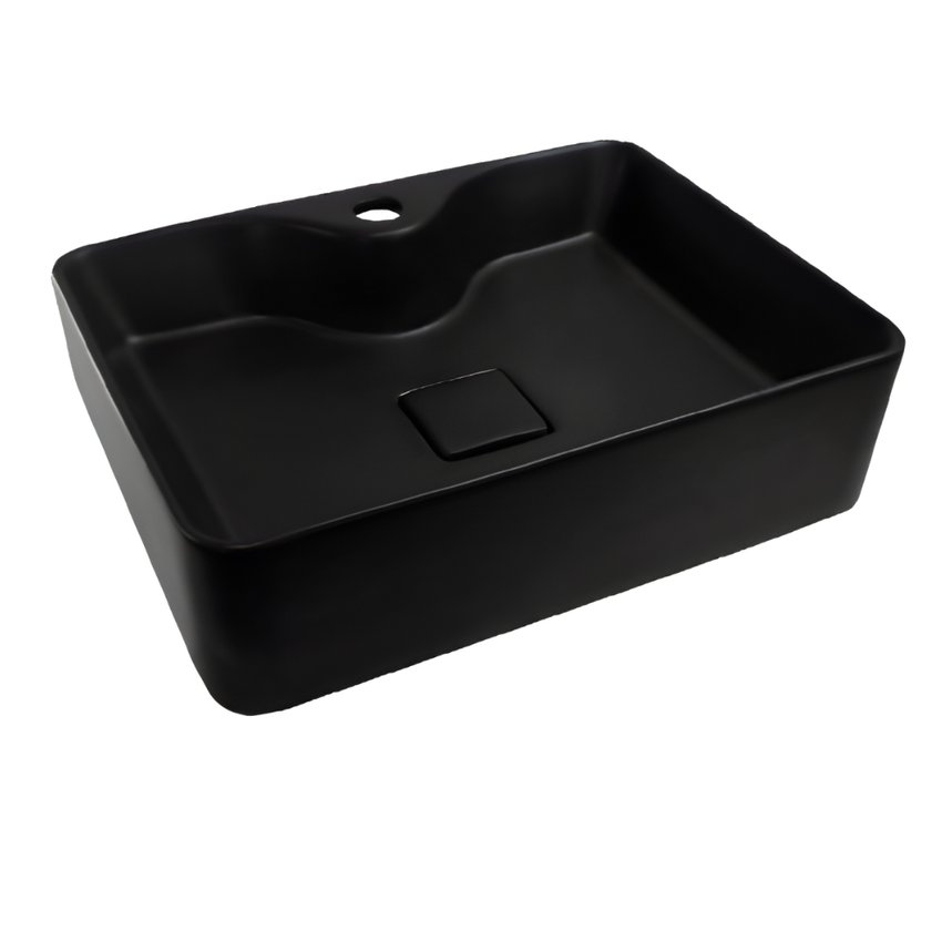 cuba de apoio sobrepor manplex ceramica mp e1507 preto fosco e boa bonita elegante1111