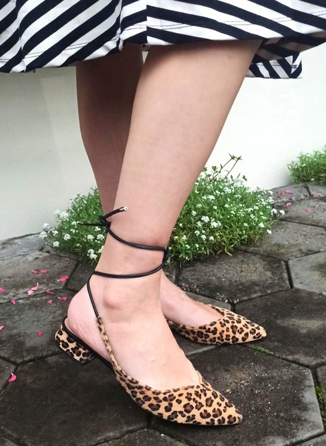 Chanel Salto Baixo Amarração Chanel Salto Baixo Amarração