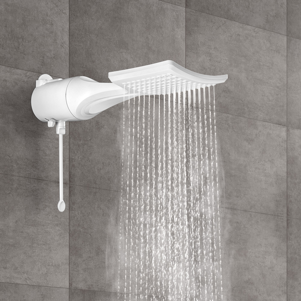 Chuveiro Lorenzetti Loren Shower Ultra Eletrônico Branco - 220V — foto 4