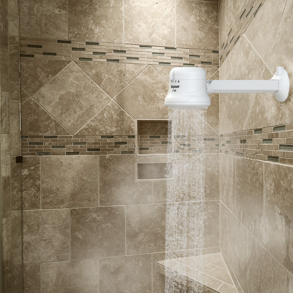Chuveiro Zagonel Ideale Plus Branco - 220V — foto 3