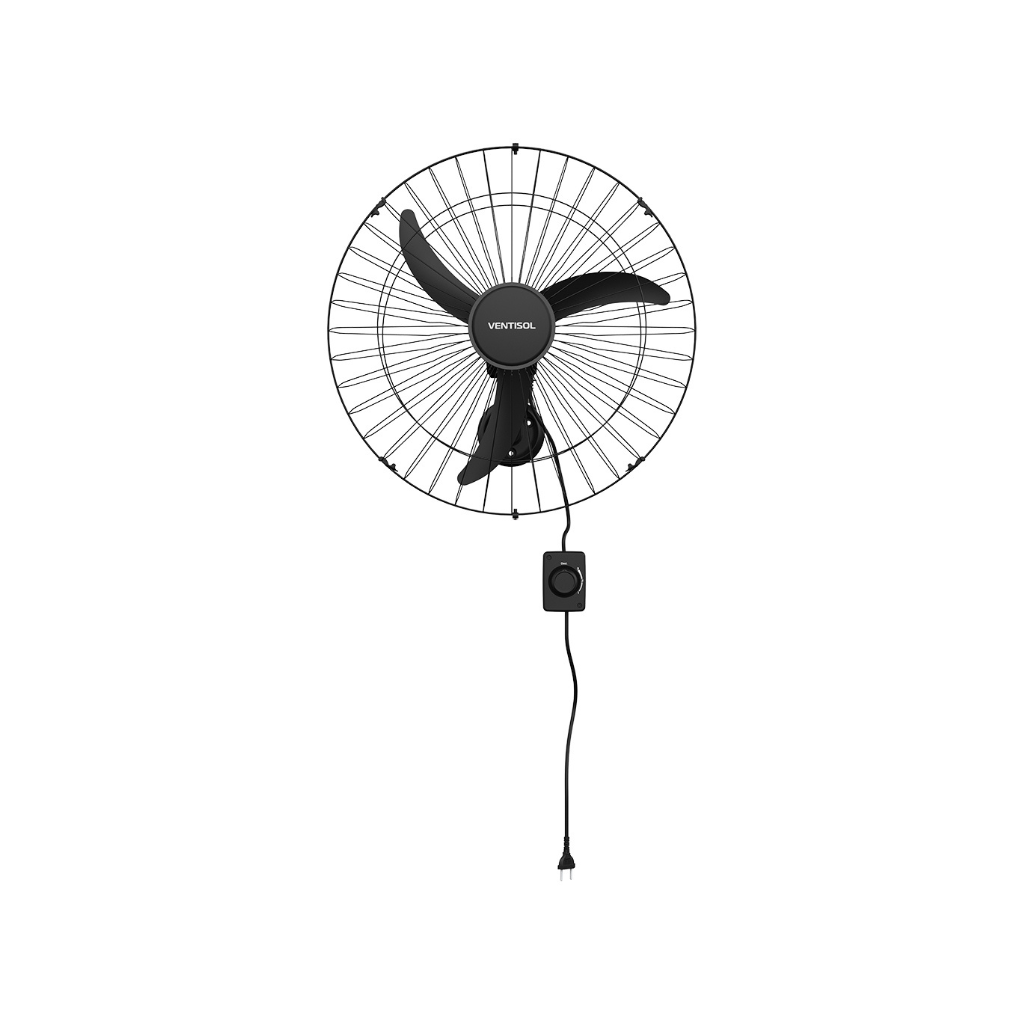 Ventilador de Parede Ventisol New 60cm Preto - 220V