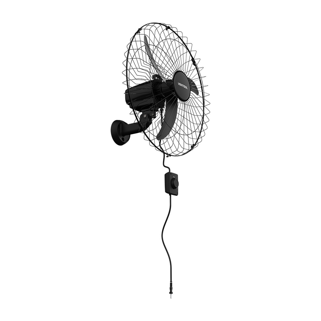 Ventilador de Parede Ventisol New 60cm Preto - 220V — foto 4