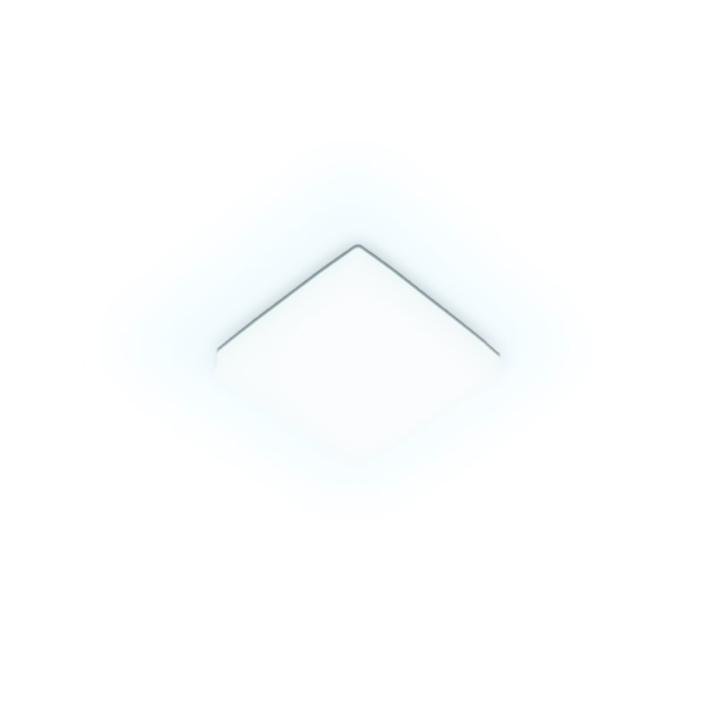 Painel de Led Taschibra Frameless Quadrado Sobrepor 18W Bivolt - 6500K — foto 4