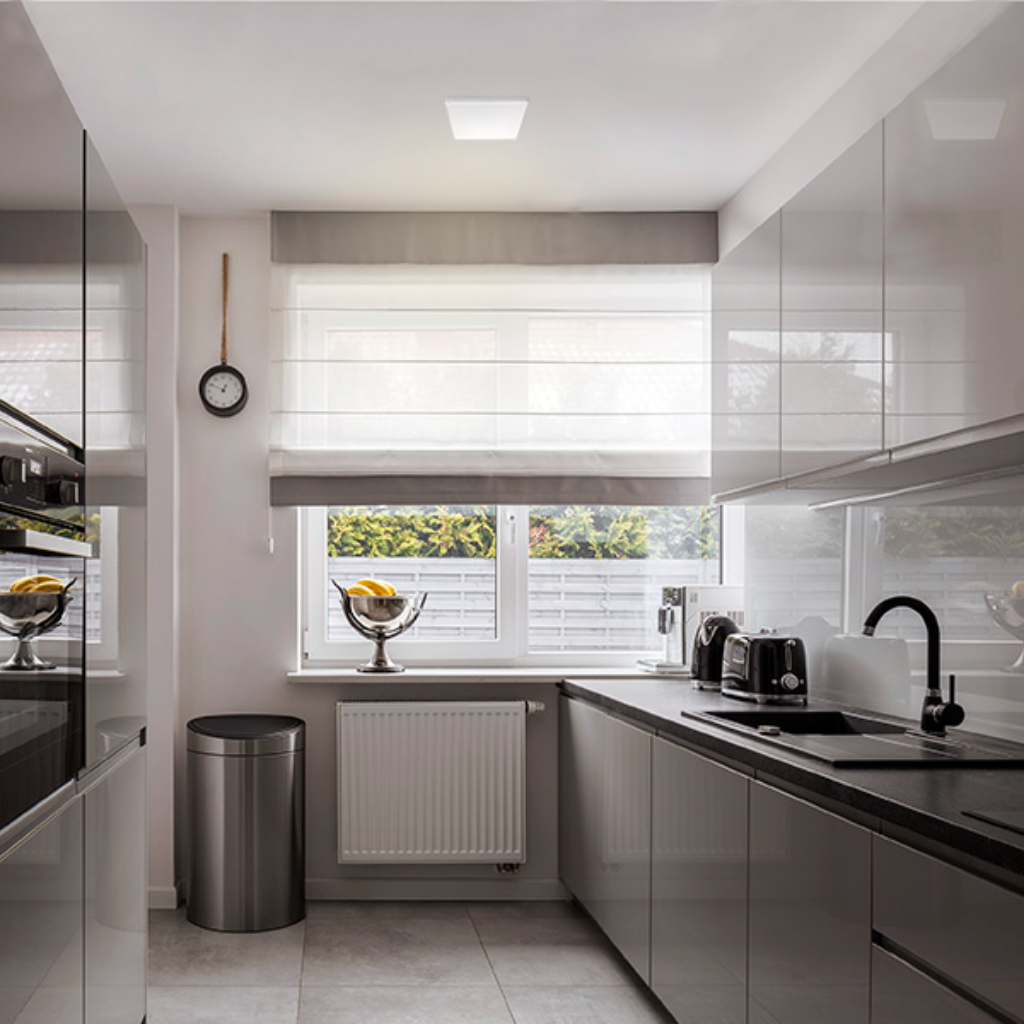 Painel de Led Taschibra Frameless Quadrado Sobrepor 18W Bivolt - 6500K — foto 7
