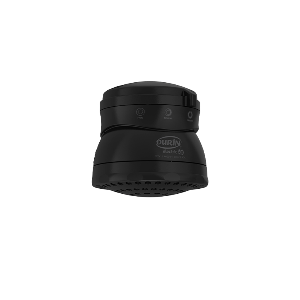 Ducha Elétrica Durin 3T Multitemperatura 20953 5400W Preto - 220V