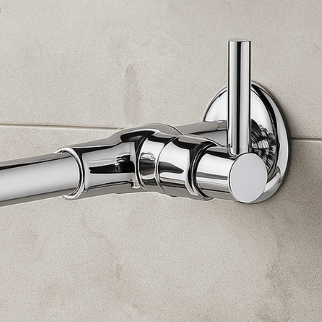 Torneira Lavatório Lorenzetti Fit Slim 1161 C31 de Parede Cromada -  — foto 4