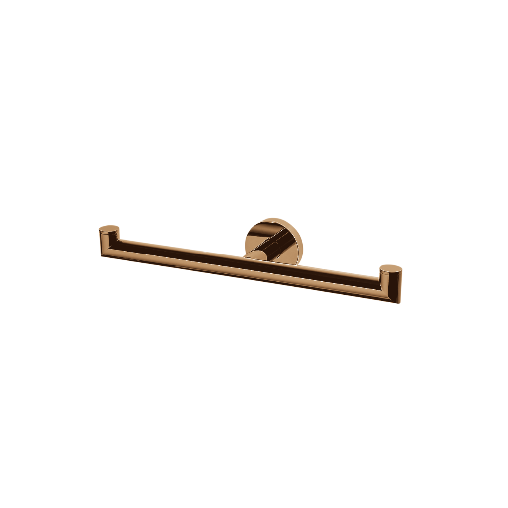 Toalheiro / Papeleira Dupla Lorenzetti Loren Loft 2022 R82 Rose Gold - 