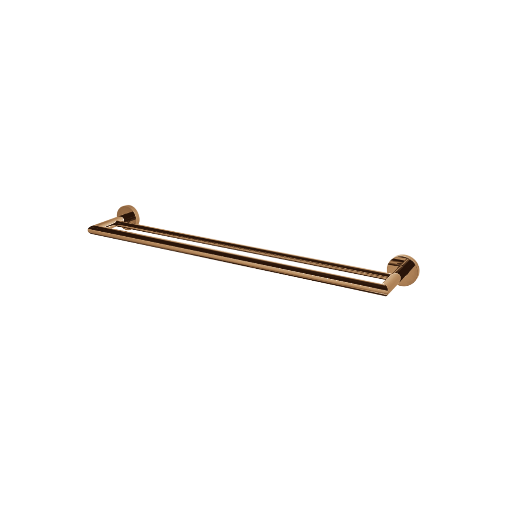 Toalheiro Barra Duplo Lorenzetti Loren Loft 2042 R82 Rose Gold -  — foto 1