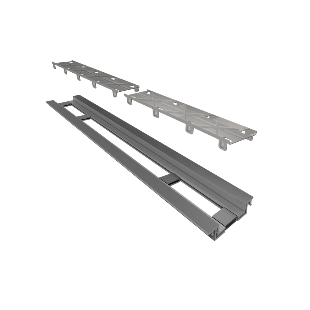 Ralo Linear Elleve Infinity 469 120cm com Tampa Oculta — foto 1