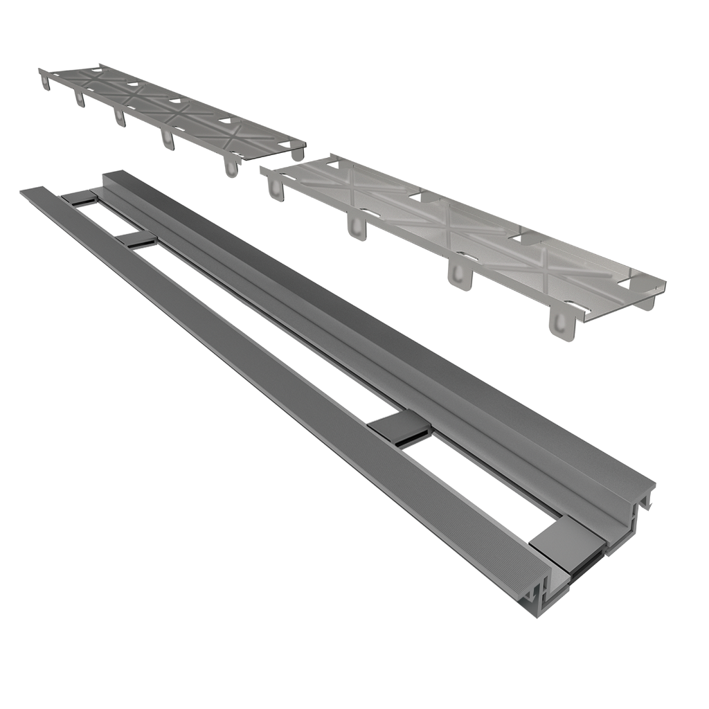 Ralo Linear Elleve Infinity 469 120cm com Tampa Oculta — foto 2