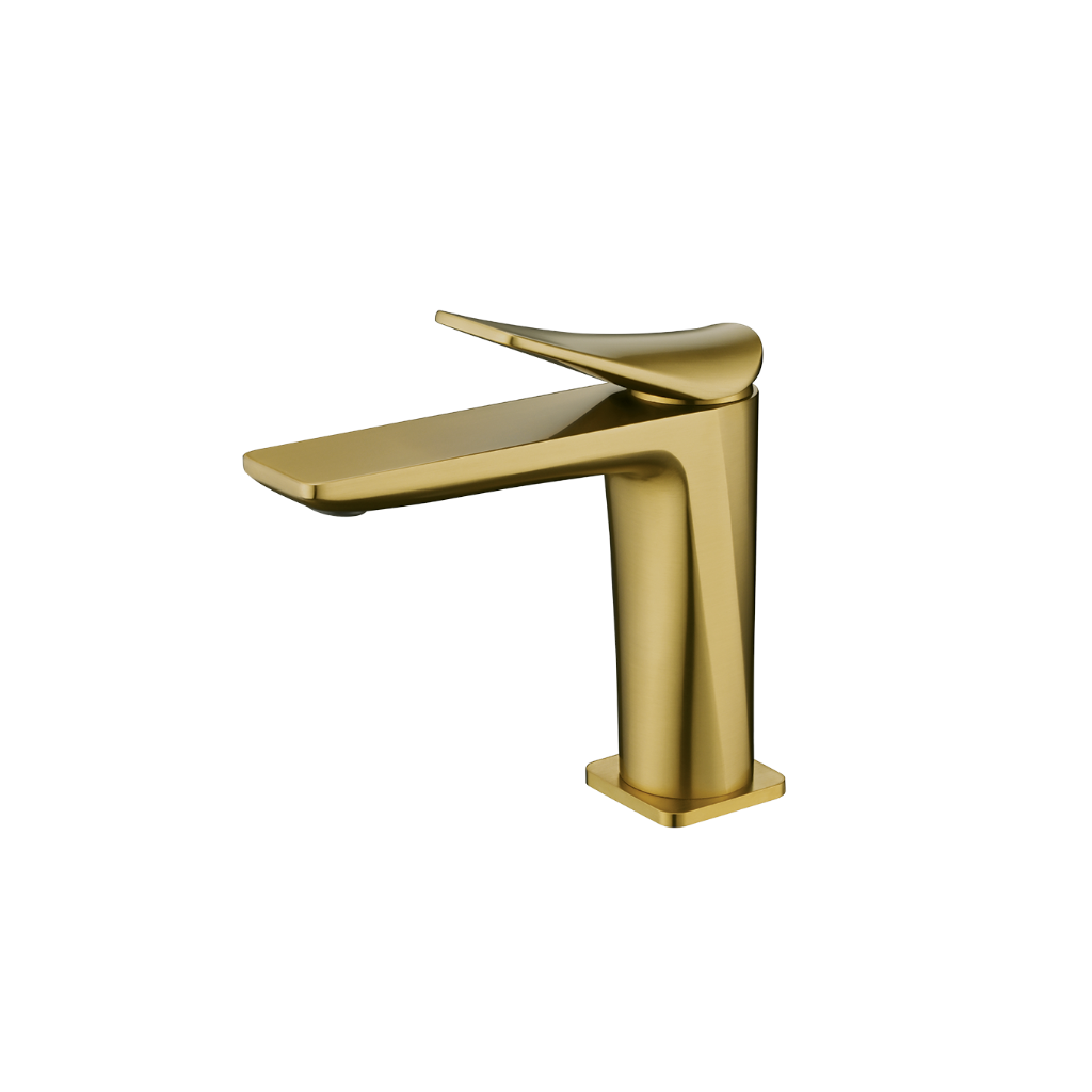 Torneira Misturador Monocomando Lorenzetti Loren Neo 2875 G92 de Bancada Brushed Gold