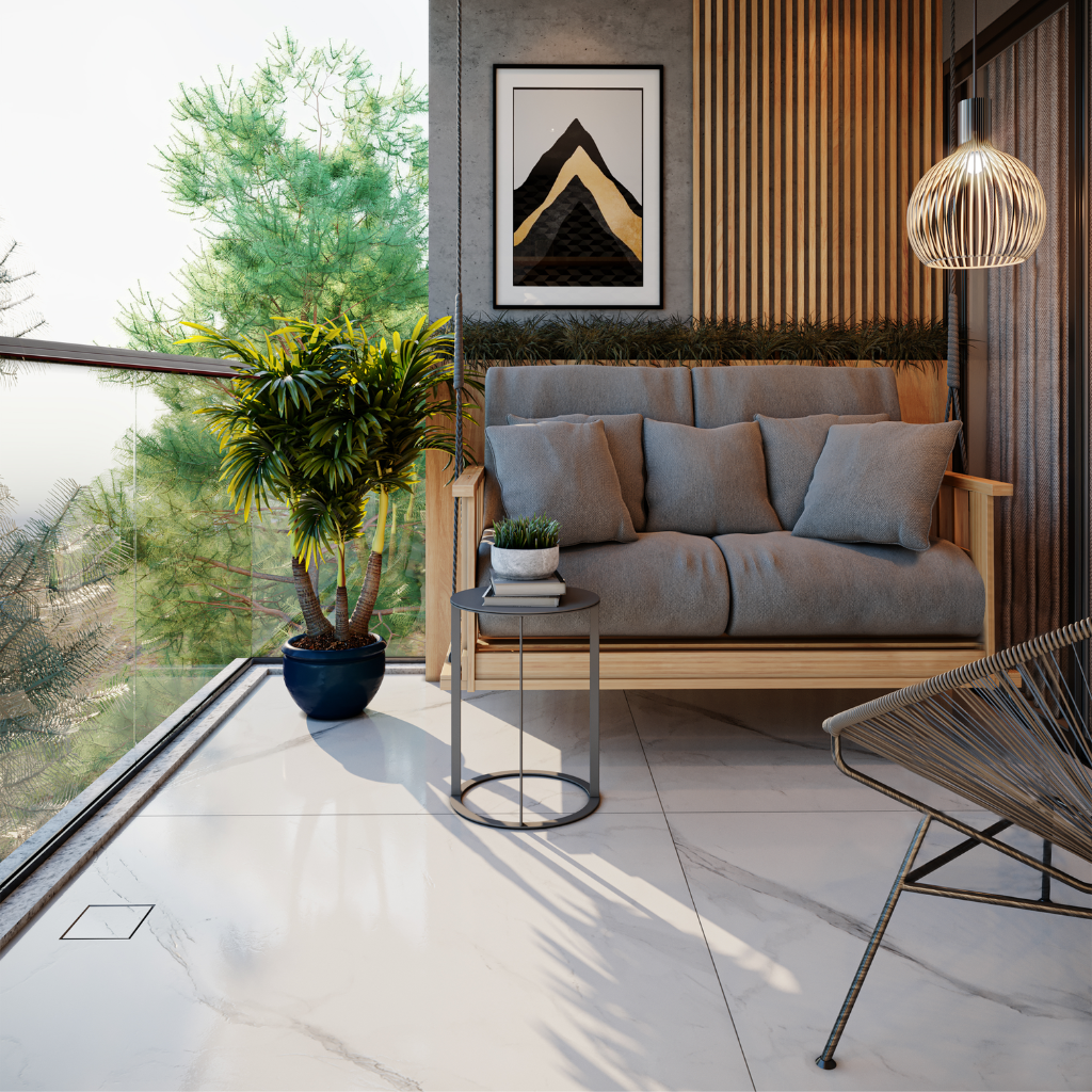 Ralo Linear Elleve Square 7343 10x10cm com Tampa Oculta — foto 4