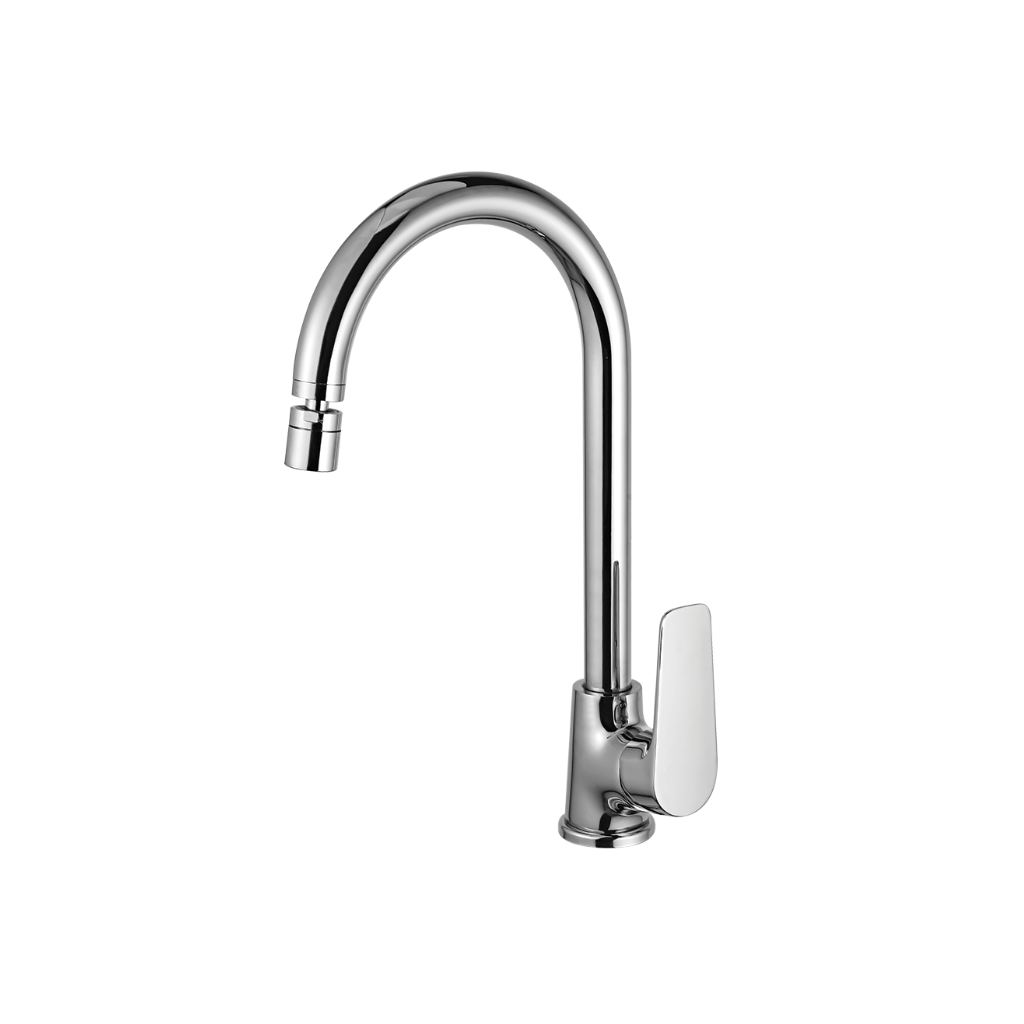 Torneira Misturador Monocomando Lorenzetti Loren Mix 2257 C72 de Bancada Cromada