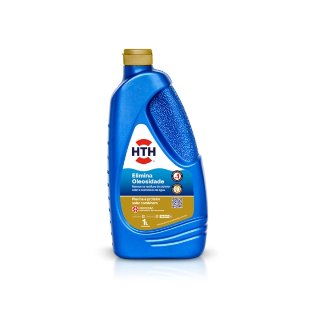 Limpador de Piscina HTH Elimina Oleosidade 1L