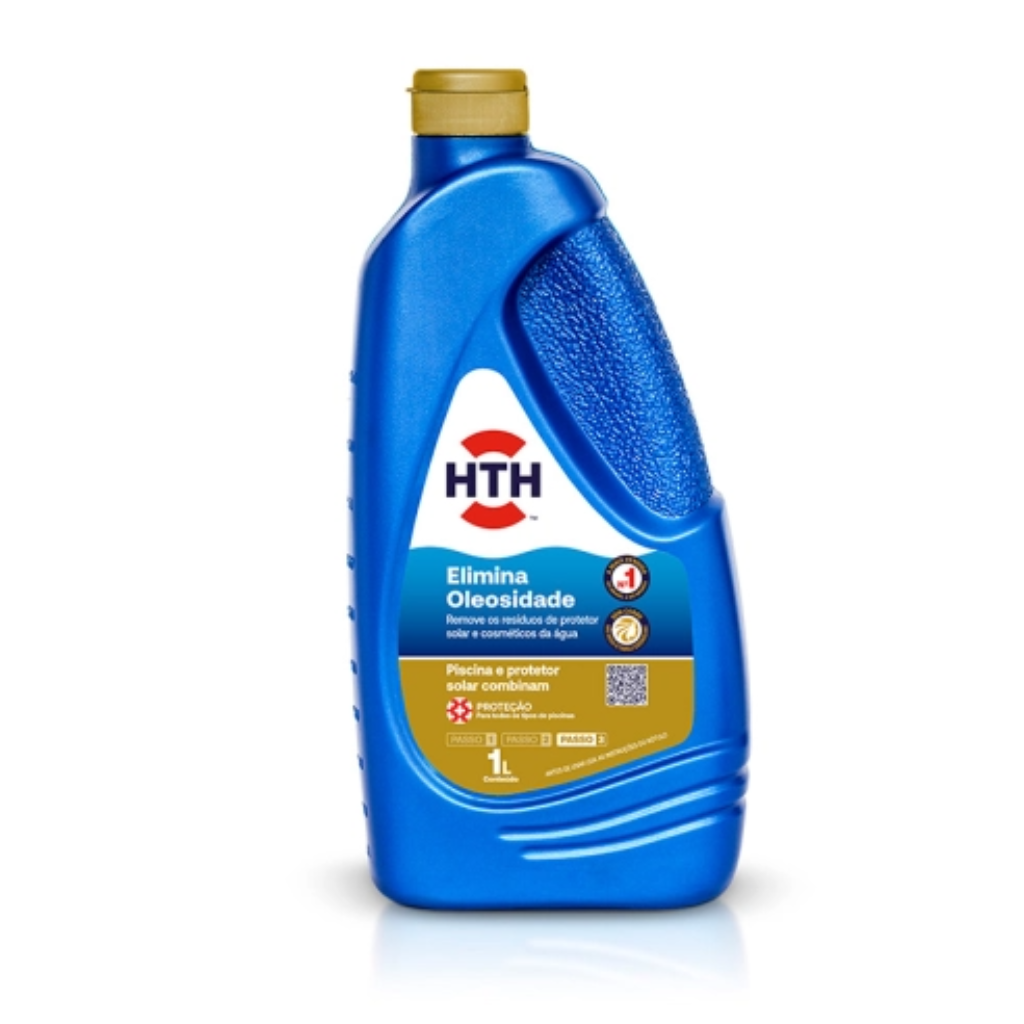 Limpador de Piscina HTH Elimina Oleosidade 1L — foto 2