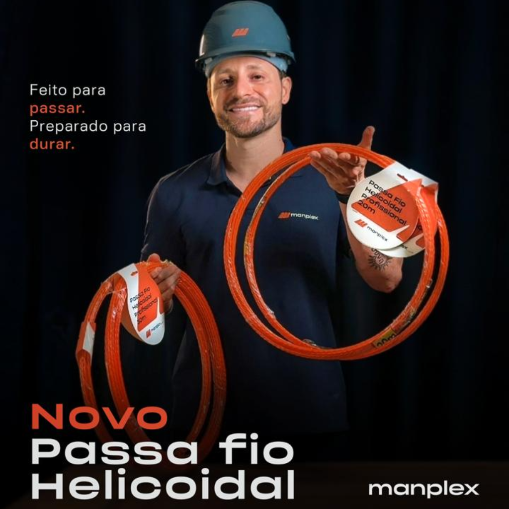 Passa Fio Manplex Helicoidal Profissional - 15 Metros — foto 3