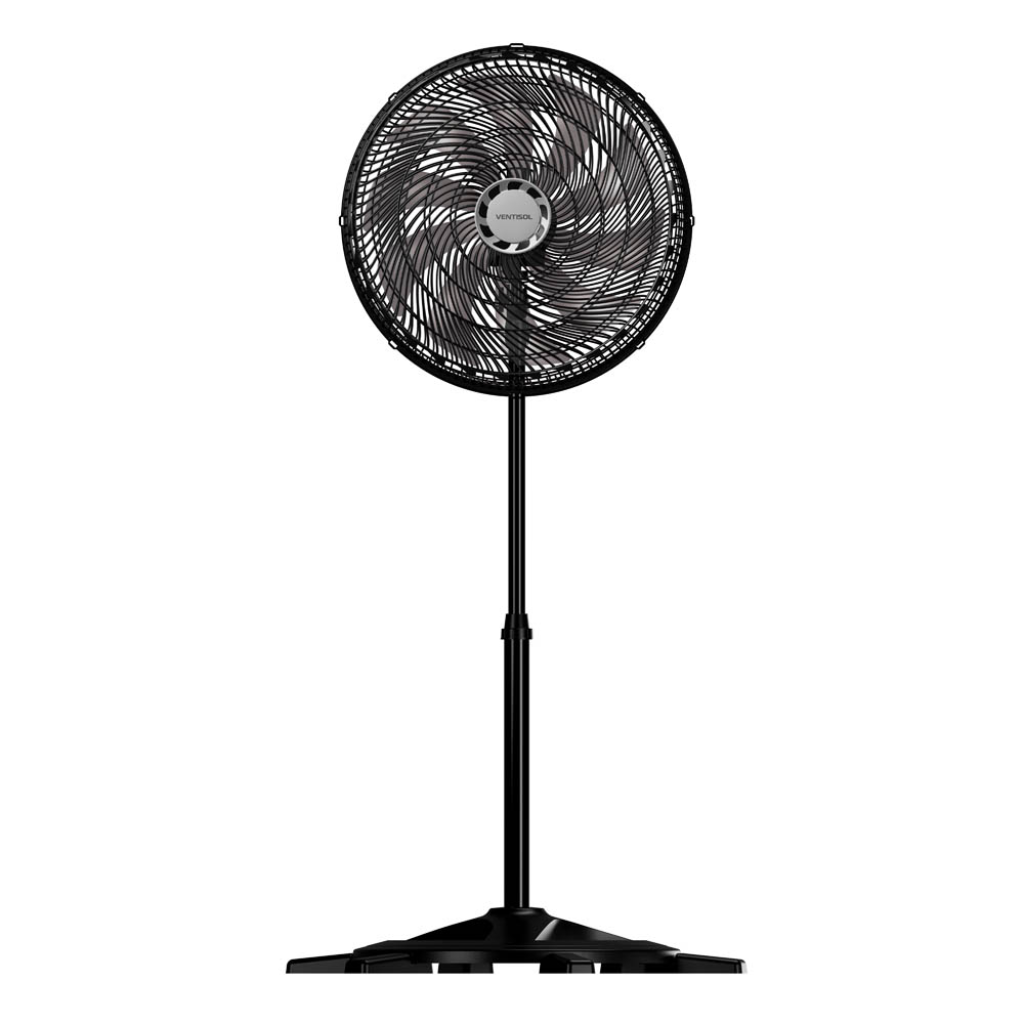 Ventilador de Coluna Ventisol Turbo 10 50cm Preto - 220V