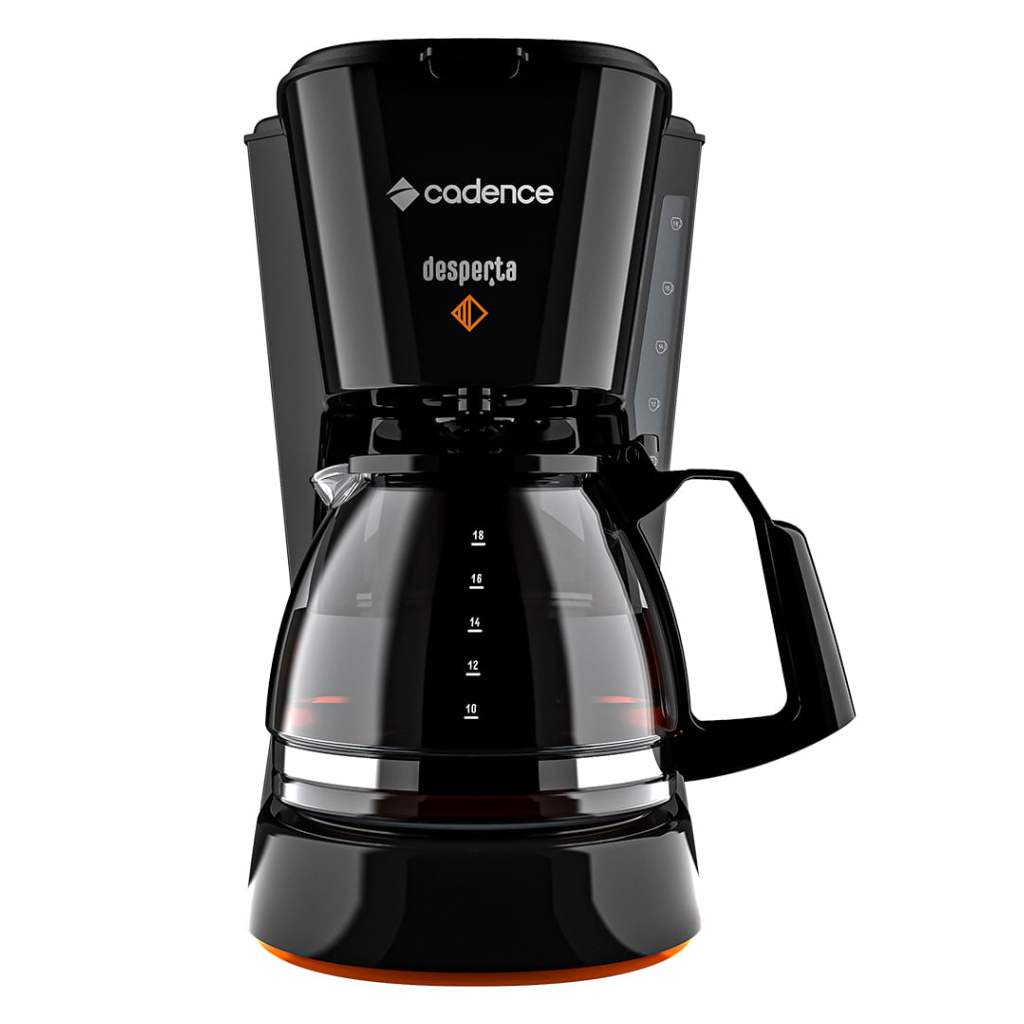 Cafeteira Elétrica Cadence Desperta 750ml 600W Preta - 110V — foto 2