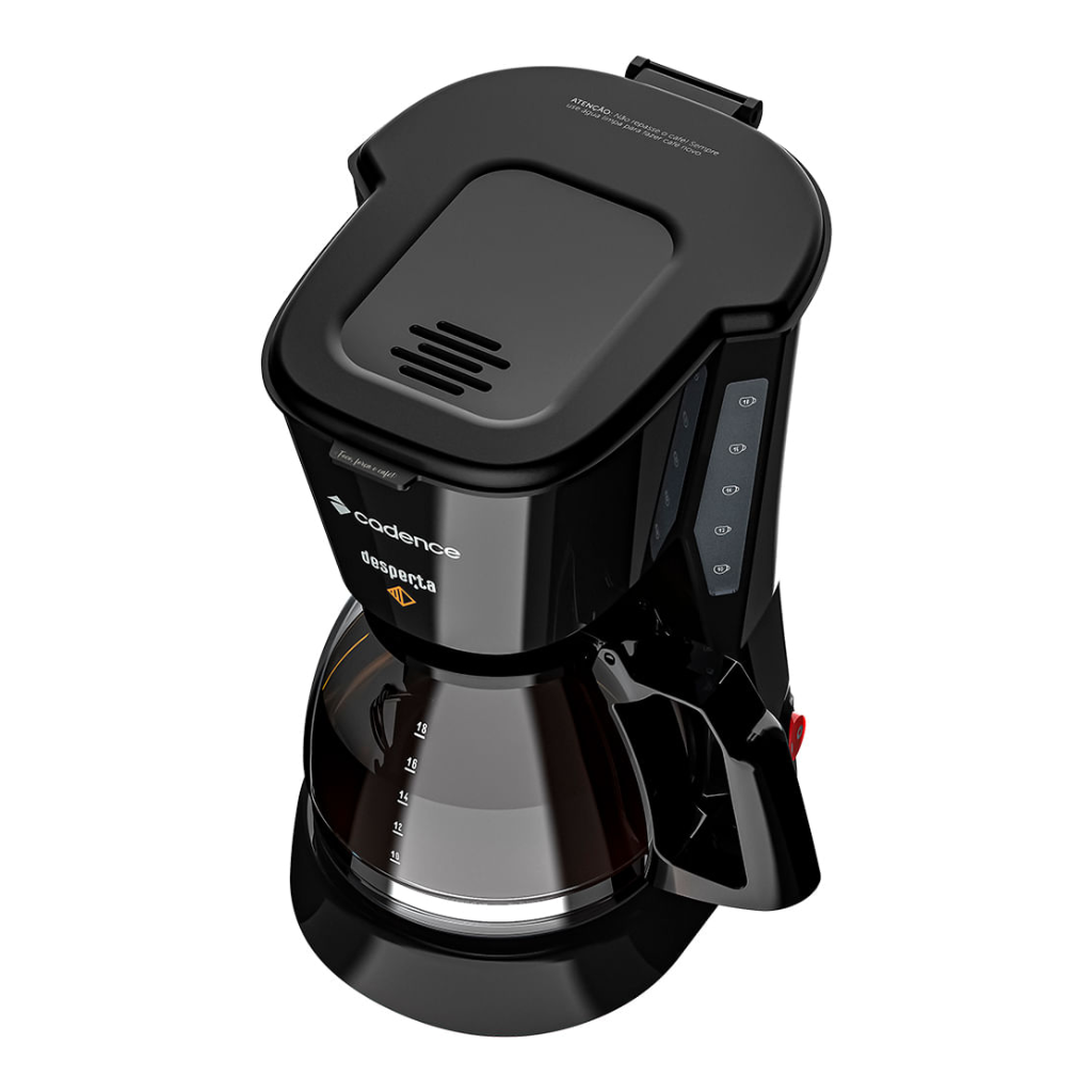 Cafeteira Elétrica Cadence Desperta 750ml 600W Preta - 110V — foto 4