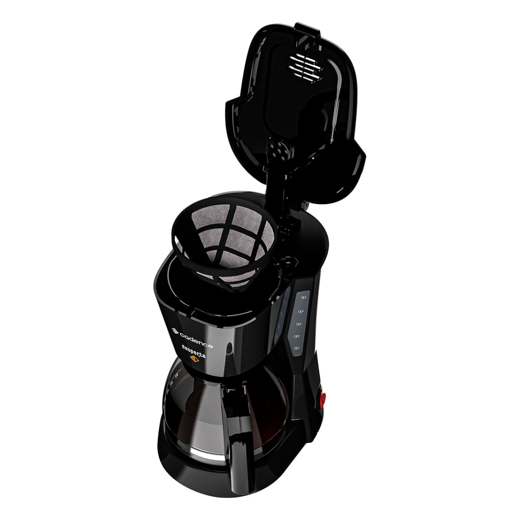 Cafeteira Elétrica Cadence Desperta 750ml 600W Preta - 110V — foto 5