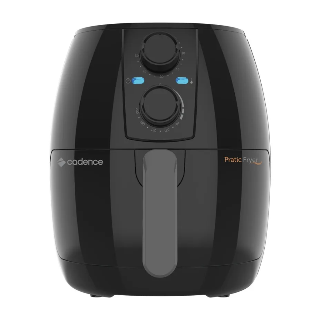 Fritadeira Elétrica Cadence Pratic Fryer 3L 1250W Preta - 110V