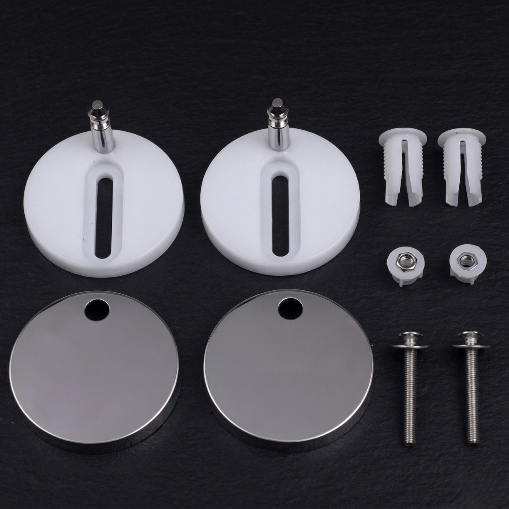 Kit de Instalação para Assento Sanitário Manplex 5959 2 Peças — foto 2