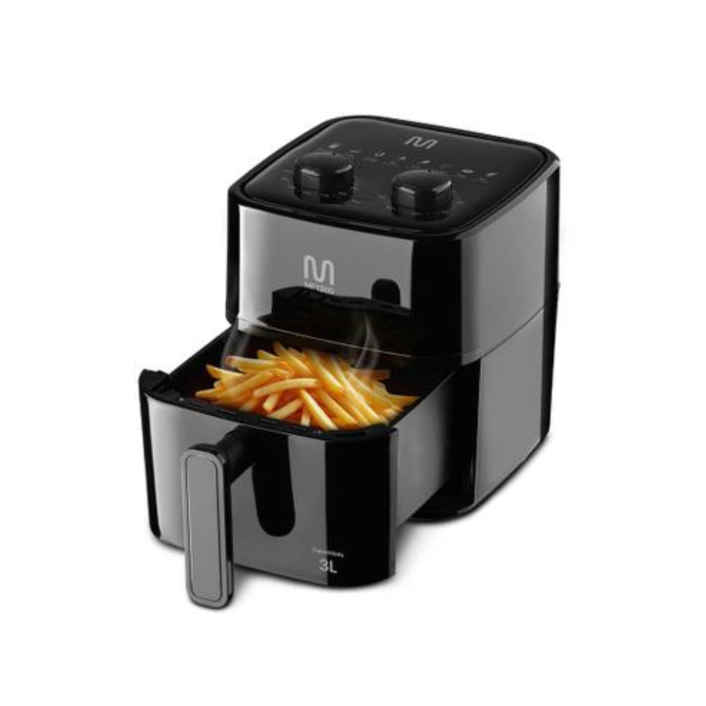 Fritadeira Elétrica Air Fryer Multilaser MF1300 1200W 3L - 220V — foto 5