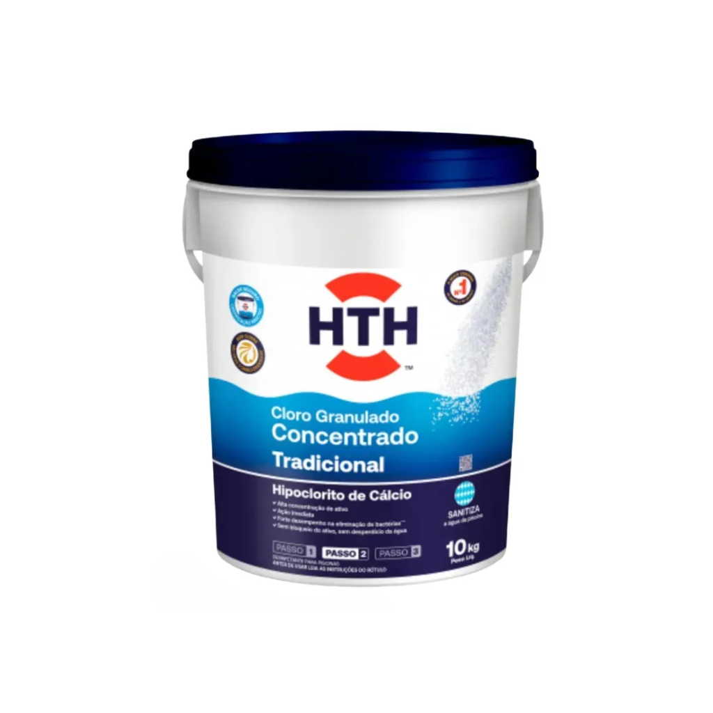 Cloro Granulado Concentrado Tradicional HTH 10kg