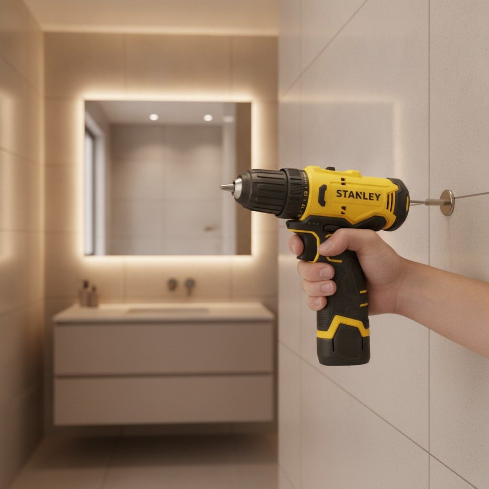 Parafusadeira e Furadeira Stanley SCD10D2K Bivolt com 2 Baterias — foto 5