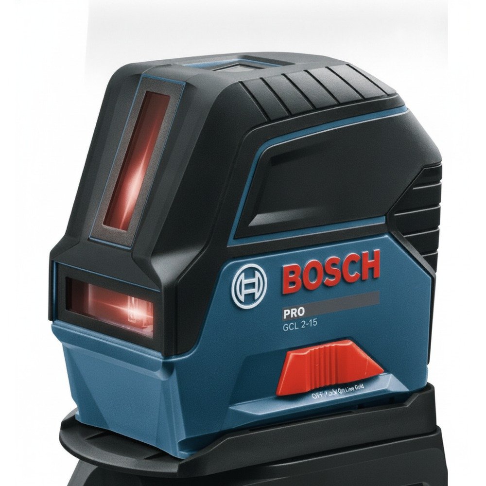 Nível Laser de Linhas e Pontos Bosch GCL 2-15 Profissional Alcance 15m Vermelho — foto 2