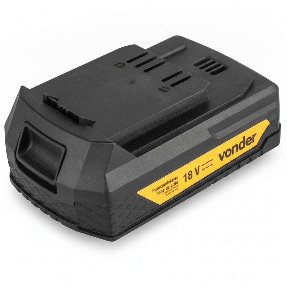 Bateria Vonder IBV 1802 18V 2Ah Amarelo e Preta