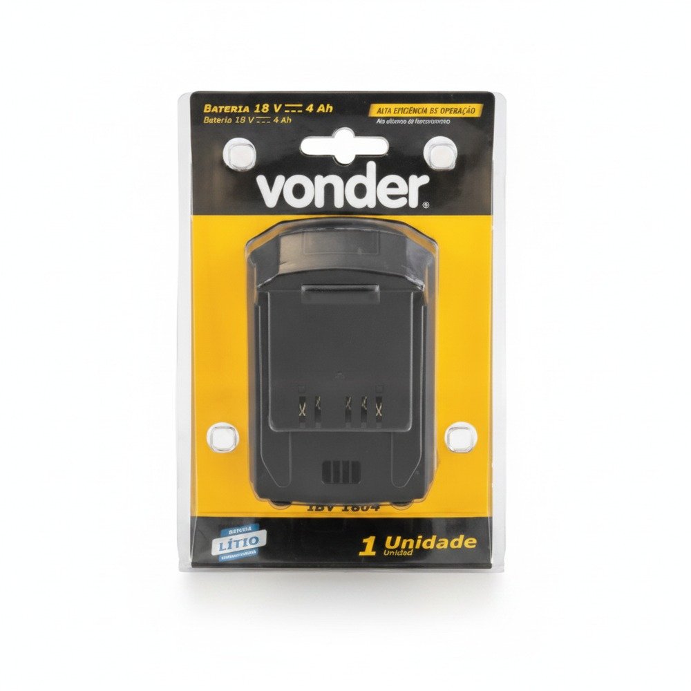 Bateria Vonder IBV 1804 18V 4 Ah — foto 5