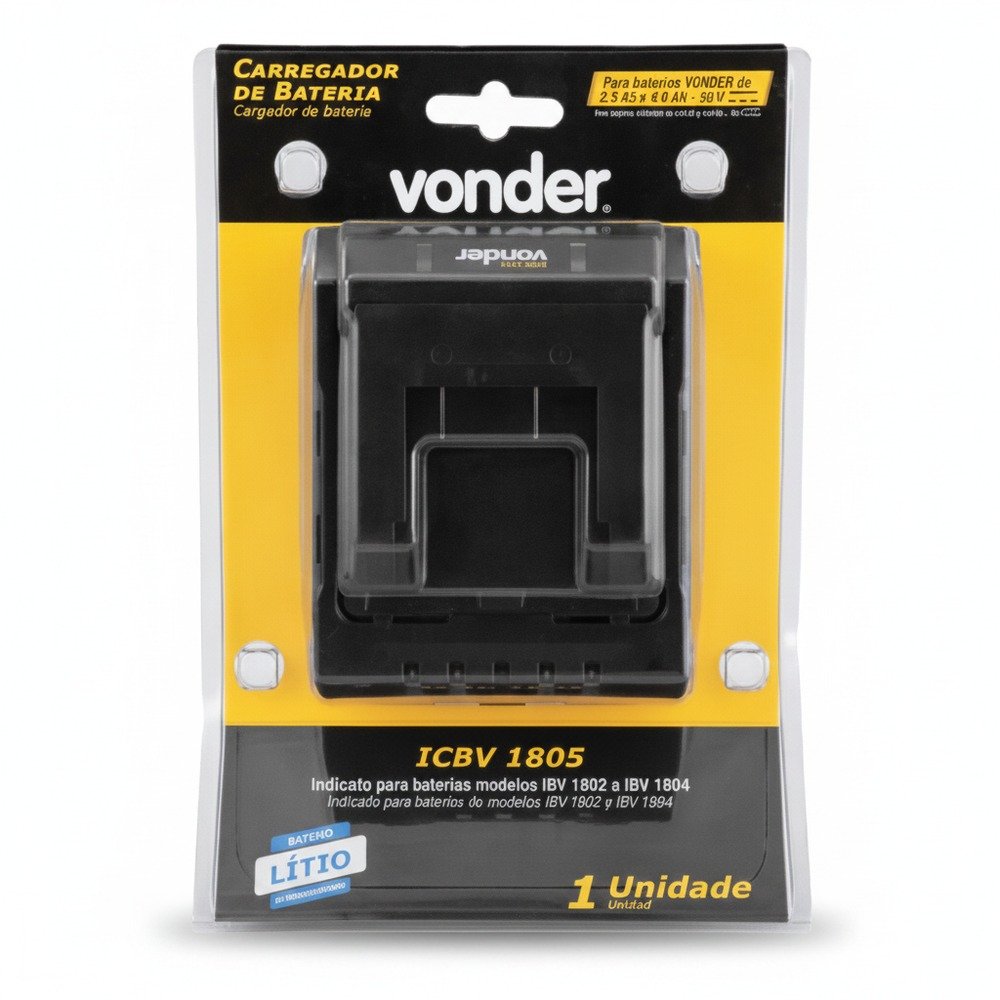 Carregador de Bateria Vonder ICBV 1805 60W Bivolt — foto 4